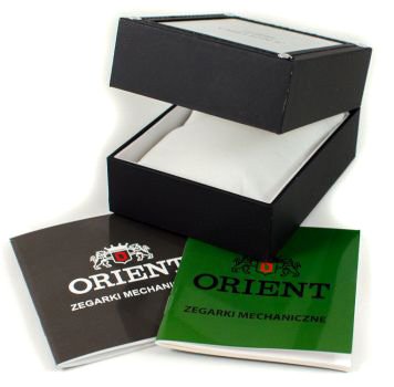 Zdjęcie pudełka i gwarancji ORIENT
