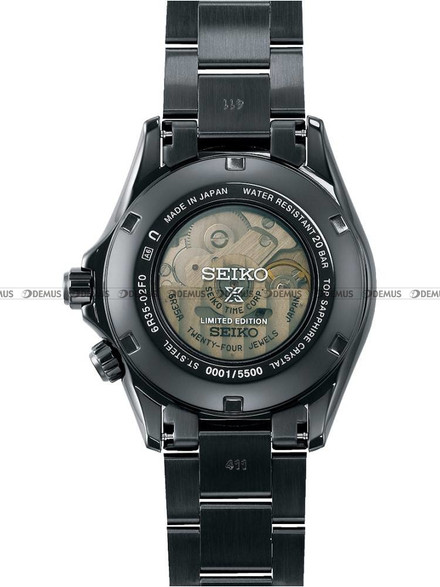 Zegarek Męski Seiko Prospex Automatic Alpinist The Black Series SPB337J1 - Limitowana Edycja