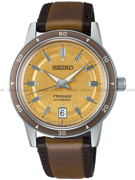 Zegarek Męski Seiko Presage Automatic Style 60's SRPL75J1