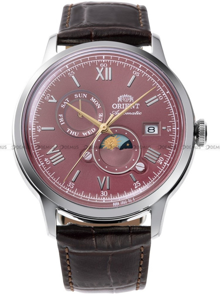 Orient Automatic Bambino Sun and Moon RA-AK0807R30B Zegarek Męski