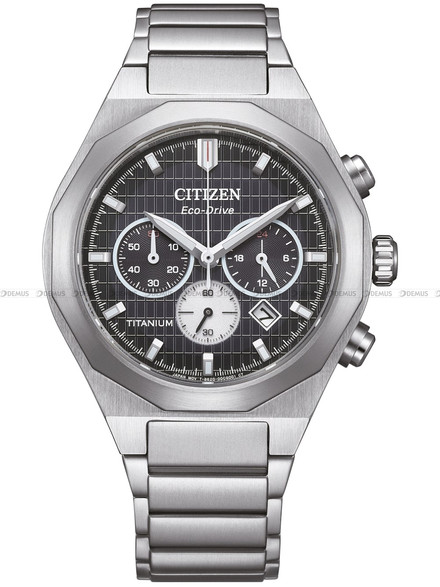 Citizen Zenshin Senkei Super Titanium Chronograph Eco-Drive CA4690-51E Zegarek Męski 