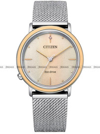 Citizen L Ambiluna Eco-Drive EM1006-40A Zegarek Damski  - Limitowana Edycja - dodatkowa bransoleta w zestawie