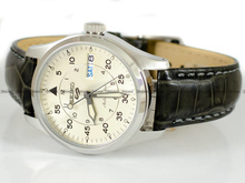 Zegarek Męski Seiko Automatic 5 Sports Champagne Flieger Suit Style SRPJ87K1