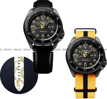 Zegarek Męski Seiko Automatic 5 Sports 55th Anniversary Bruce Lee SRPK39K1 - Limitowana Edycja