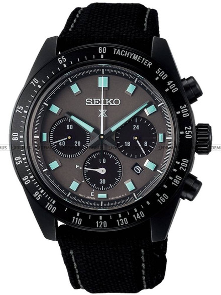 Zegarek Męski Seiko Prospex Speedtimer Black Series Night Vision Solar SSC923P1