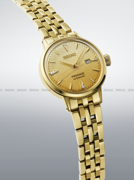 Seiko Presage Cocktail Time "Eggnog" SRE018J1 Zegarek Damski z diamentami