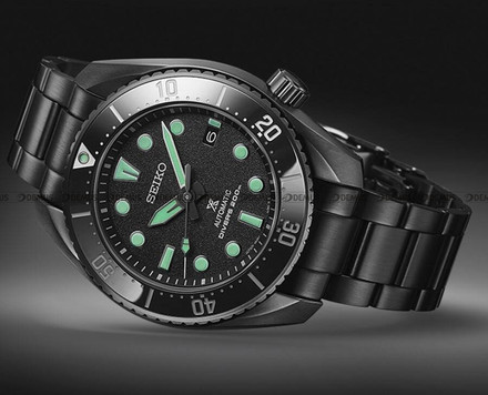 Seiko Prospex Sea Sumo Diver Black Series "Night Vision" SPB433J1 Zegarek Męski - Limitowana Edycja