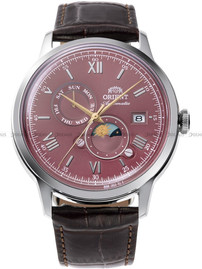 Orient Automatic Bambino Sun and Moon RA-AK0807R30B Zegarek Męski