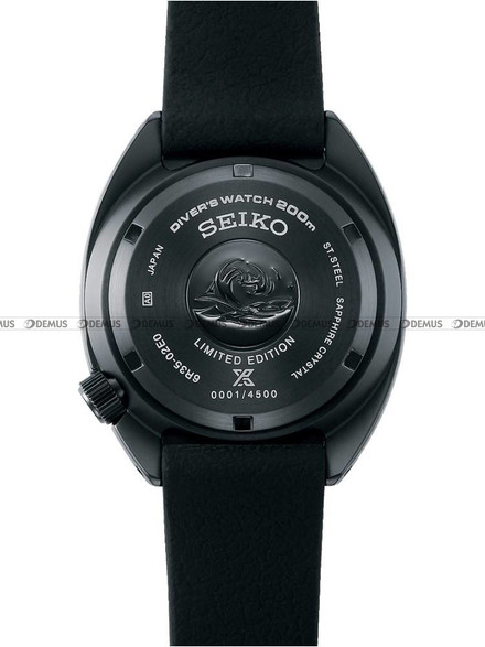 Zegarek Męski Seiko Prospex Sea Black Series 1968 Re-Creation SPB335J1 - Limitowana Edycja