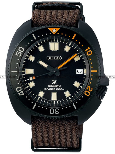 Zegarek Męski Seiko Prospex Black Series 1970 Diver’s Modern Re-interpretation SPB257J1 - Limitowana Edycja - Dodatkowy pasek w zestawie