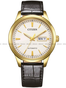 Citizen Mechanical Day Date NY4059-09AE Zegarek Męski Automatyczny