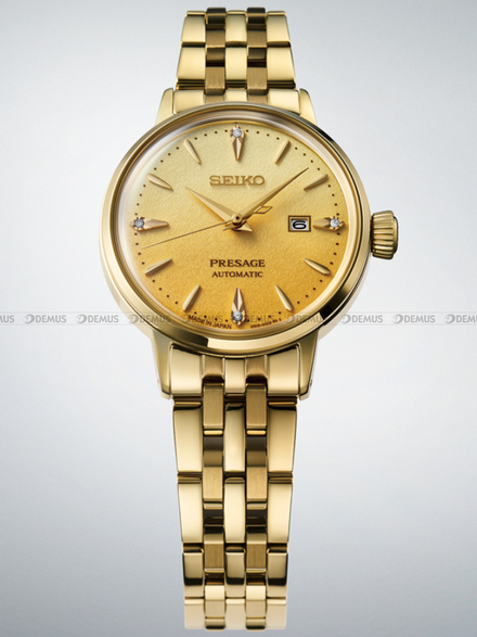 Seiko Presage Cocktail Time "Eggnog" SRE018J1 Zegarek Damski z diamentami