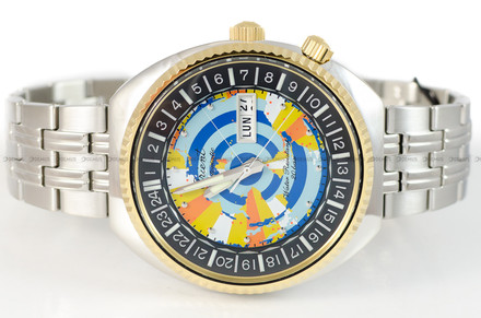 Zegarek Męski automatyczny Orient Revival World Map RA-AA0E08Y39B - Limitowana edycja - 75-lecie marki Orient