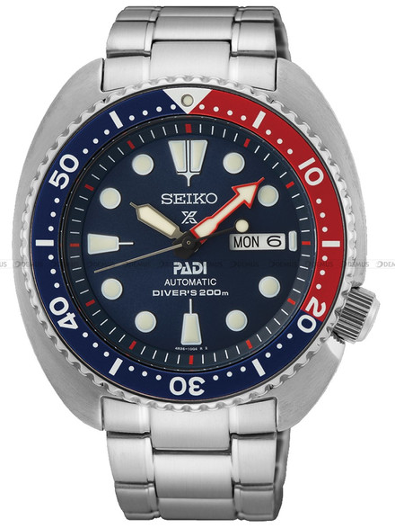 Zegarek Męski Seiko Sea Prospex Diver King Turtle SRPE99K1 - PADI Special Edition
