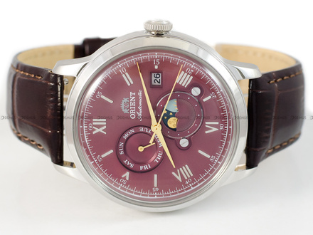 Orient Automatic Bambino Sun and Moon RA-AK0807R30B Zegarek Męski