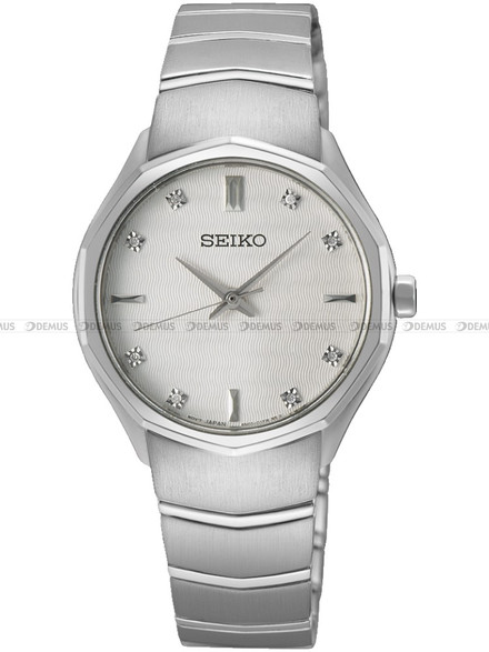 Seiko Classic SUR615P1 Zegarek Damski - z diamentami