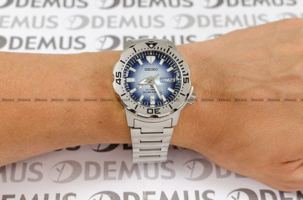 Zegarek Męski Seiko Prospex Monster Automatic Diver Antarctica "Save The Ocean" SRPG57K1
