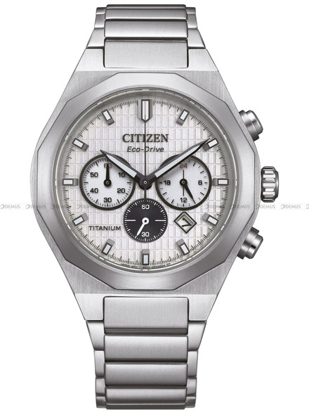 Citizen Zenshin Senkei Super Titanium Chronograph Eco-Drive CA4690-51A Zegarek Męski 