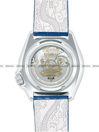 Zegarek Seiko Street Fighter "CHUN-LI - Blue Jade" SRPF17K1 - Limitowana edycja