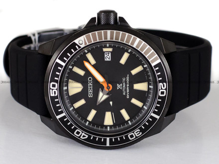 Zegarek Męski Seiko Prospex Black Series Samurai Automatic Diver SRPH11K1 - Limitowana Edycja