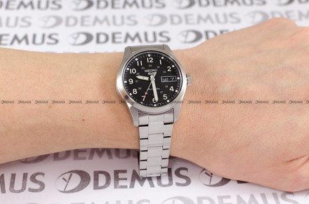 Zegarek Męski Seiko Automatic 5 Sports "In The Metal Midfield" SRPJ81K1