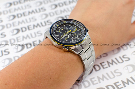 Zegarek Citizen World Chronograph Radio Controlled "Blue Angels" AT8020-54L