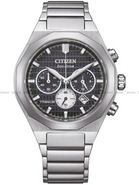 Citizen Zenshin Senkei Super Titanium Chronograph Eco-Drive CA4690-51E Zegarek Męski 