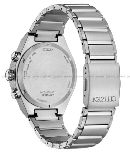 Citizen Zenshin Senkei Super Titanium Chronograph Eco-Drive CA4690-51E Zegarek Męski 