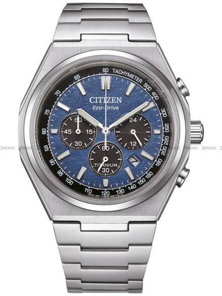 Citizen Super Titanium Chronograph Eco-Drive CA4610-85L Zegarek Męski 