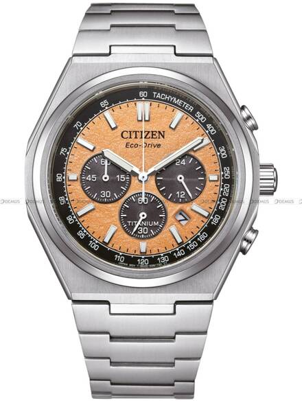 Citizen Super Titanium Chronograph Eco-Drive CA4610-85Z Zegarek Męski 