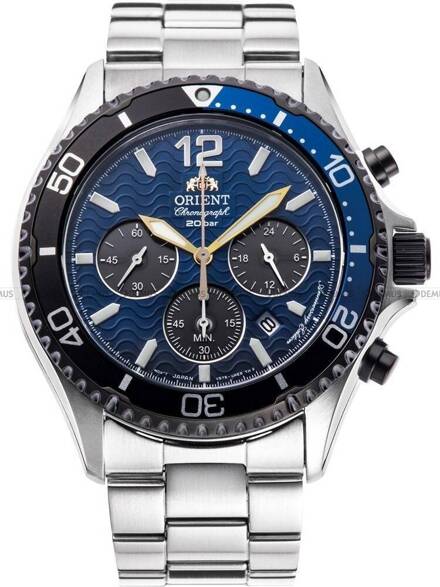 Orient Mako Solar Chronograph 20th Anniversary RA-TX0208L10B Zegarek Męski - Limitowana Edycja