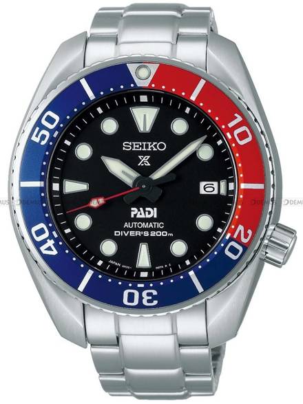 Zegarek Męski Seiko Prospex Sumo Diver PADI Special Edition SPB181J1
