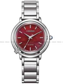 Citizen Arcly Collection Arising Eco-Drive EM1090-78X Zegarek Damski - dodatkowy pasek w zestawie