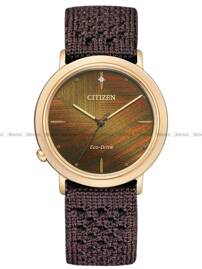 Citizen L Ambiluna Eco-Drive EM1003-48X Zegarek Damski  - Limitowana Edycja - dodatkowa bransoleta w zestawie
