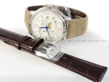 Orient Automatic Bambino Sun and Moon RA-AK0808S30B Zegarek Męski - Dodatkowy pasek w zestawie