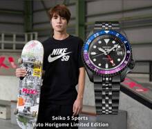 Zegarek Męski Seiko 5 Sports SKX Sense Style GMT Yuto Horigome SSK027K1 - Limitowana Edycja