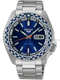 Zegarek Męski Seiko Automatic 5 Sports Checker Flag SRPK65K1 - Special Edition