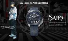 Zegarek Męski Seiko Automatic 5 Sports ONE PIECE "Sabo" SRPH71K1 - Limitowana Edycja